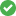 A white check mark inside a green circle, indicating a successful action or approval.